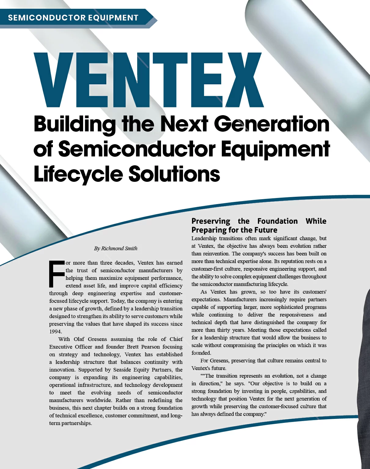 Ventex: Semiconductor Lithography Refurbished, Reliable and Ready for the Future | Semiconductor Review